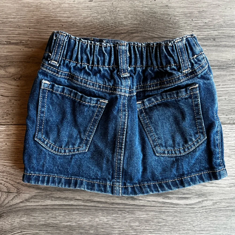 Old Navy Toddler Girl Denim Jean Mini Skirt Cotton Blue 18-24 Month